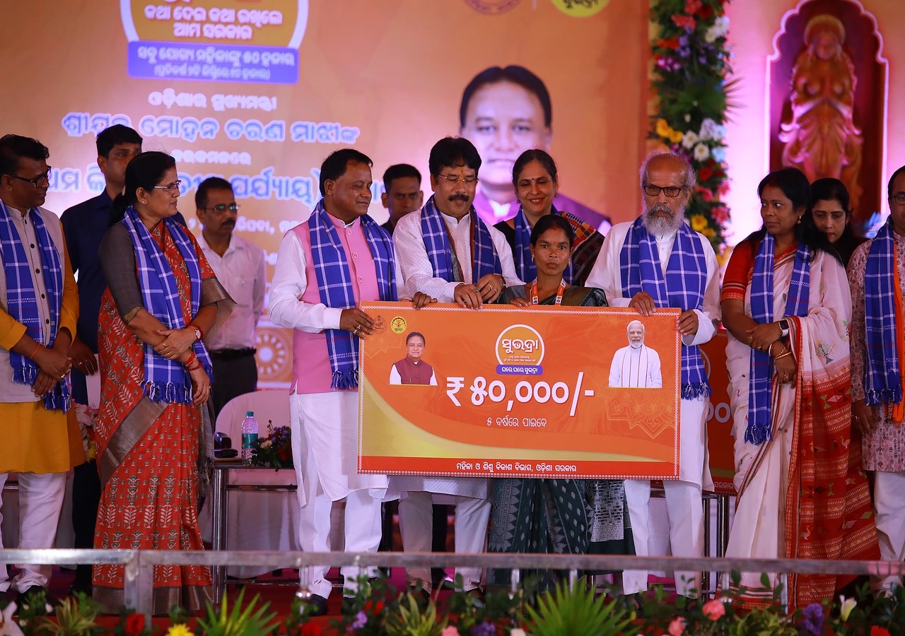 Odisha CM disburses Rs. 5,000 Cr for 1.18 crore beneficiaries under Subhadra Yojona