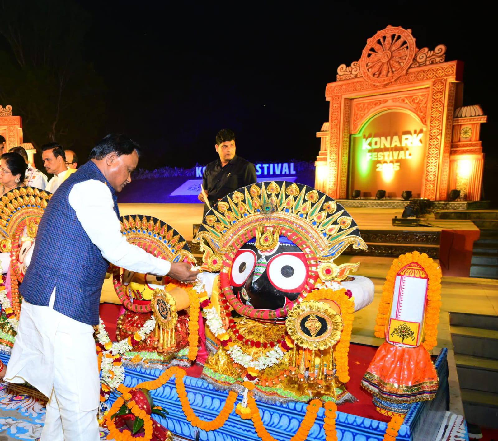 Hon’ble Chief Minister Shri Mohan Charan Majhi inaugurated the 36th edition of the world-renowned Konark Festival