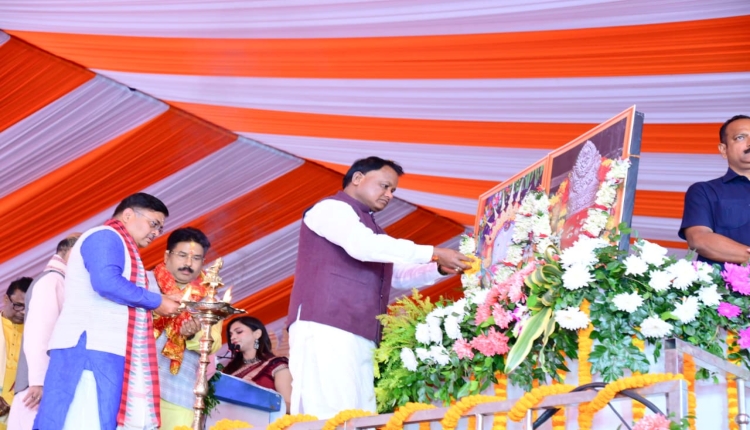 Hon'ble Chief Minister Shri Mohan Charan Majhi has laid the foundation stone for the integrated development of the Maa Tarini Peetha in Ghatgaon, Keonjhar.