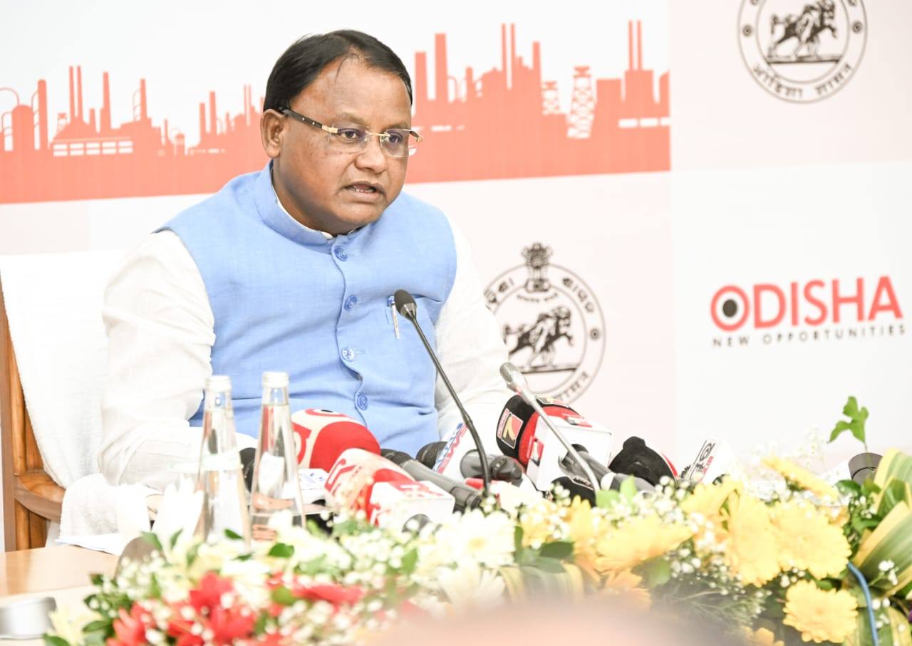 ହାଇଦ୍ରାବାଦରେ ସମ୍ପ୍ରତି ସମାପ୍ତ ଓଡ଼ିଶା ନିବେଶକ ସମ୍ମିଳନୀର ଫଳାଫଳ ସମ୍ପର୍କରେ ମାନ୍ୟବର ମୁଖ୍ୟମନ୍ତ୍ରୀ ଶ୍ରୀ ମୋହନ ଚରଣ ମାଝୀ ଏକ ଗଣମାଧ୍ୟମକୁ ସୂଚନା ଦେଇଛନ୍ତି।