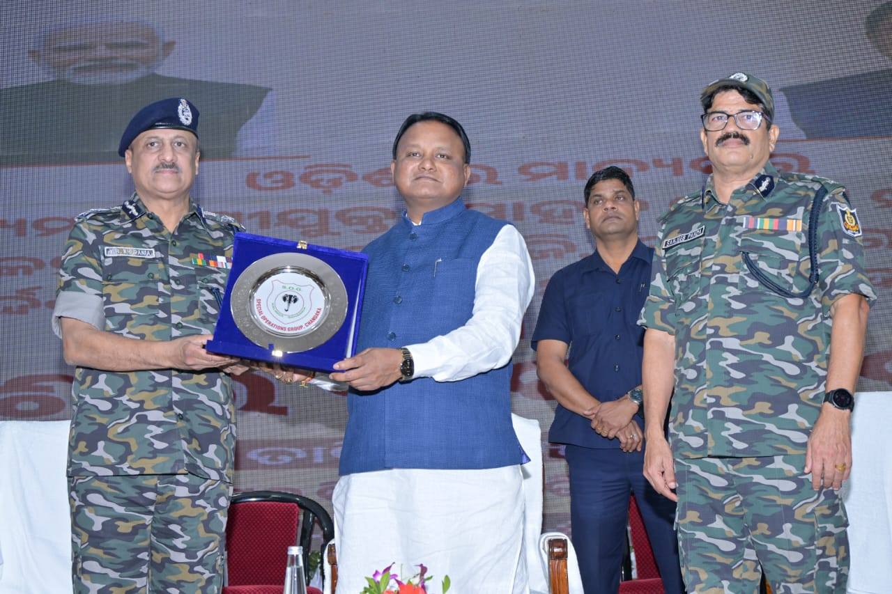 Hon’ble Chief Minister Shri Mohan Charan Majhi inaugurated the new Training cum Briefing Hall and the state of the art Counter Terrorism Training Complex at SOG Chandaka.