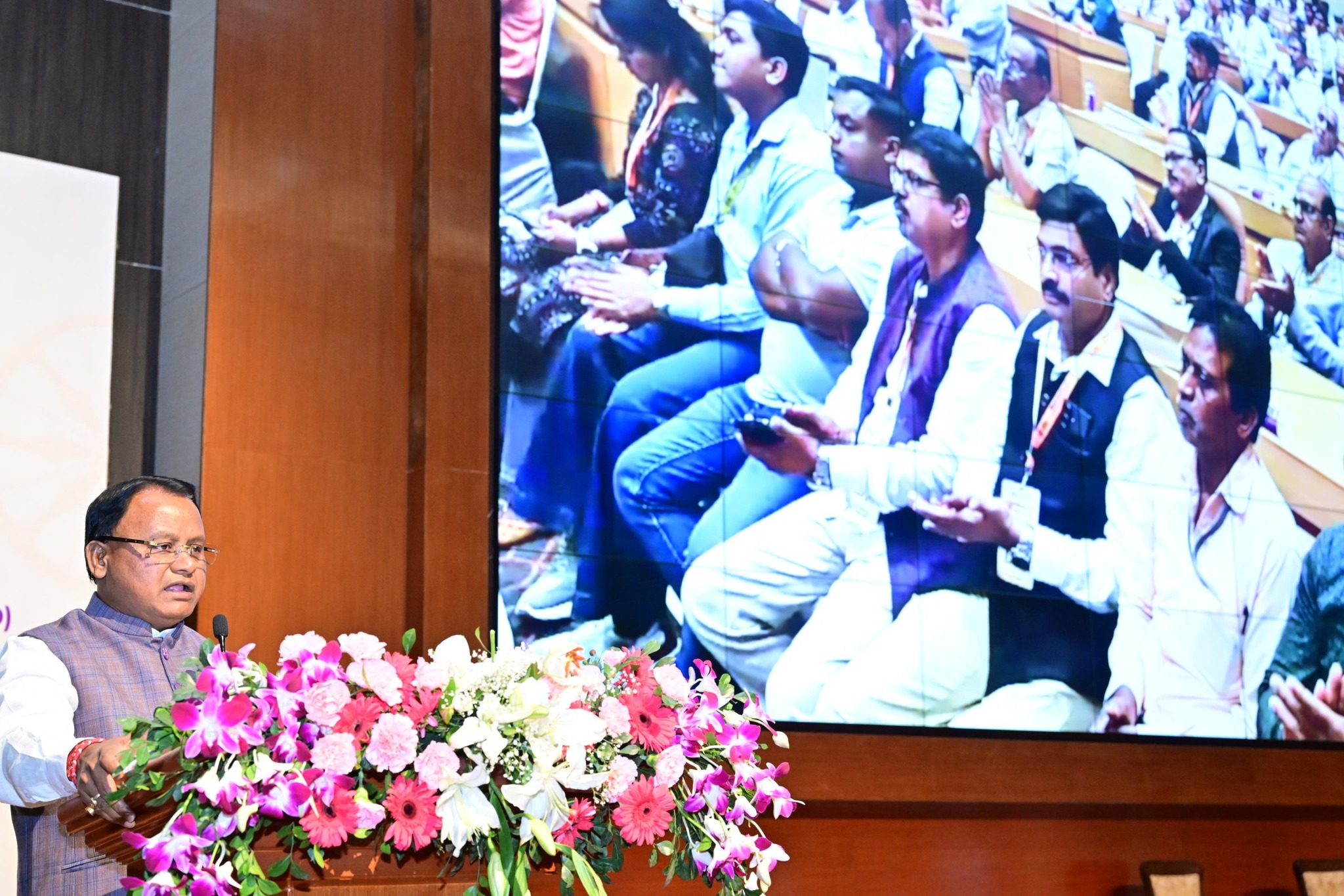 Respected Chief Minister Shri Mohan Charan Majhi organized 'Development Manthan 1.0 at Lokseba Bhawan Convention Center. Participated in the 'In Action' program.