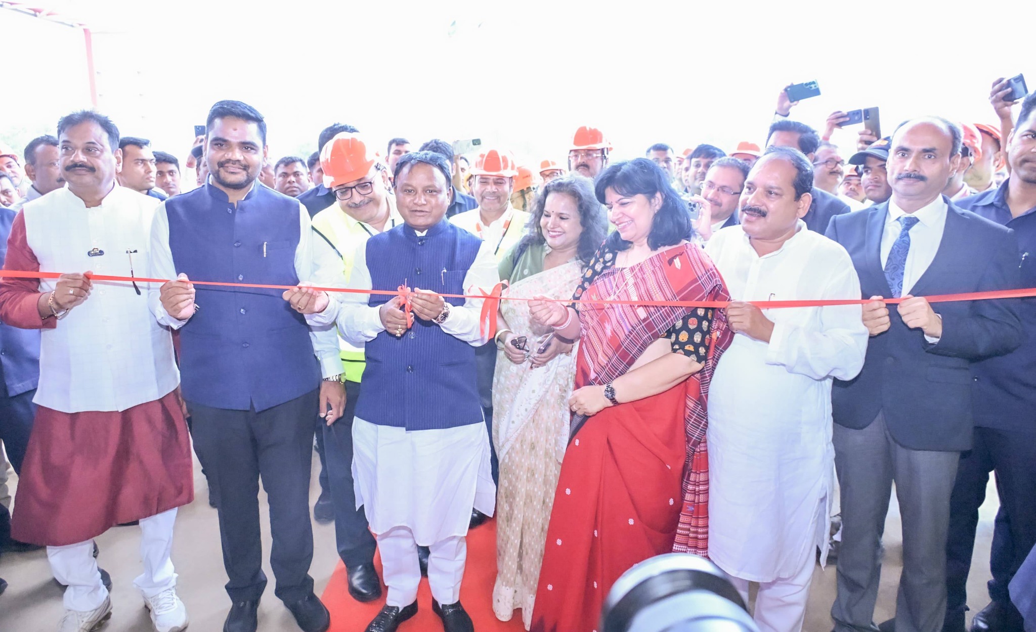 Hon’ble Chief Minister Shri Mohan Charan Majhi  inaugurated Calderys’ project at Bhuinpur, Khurda, marking a key step forward in Odisha’s ongoing industrial development. 