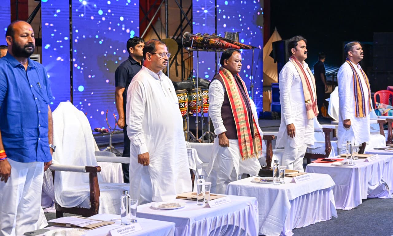 Hon'ble Chief Minister Shri Mohan Charan Majhi attended the opening ceremony of Thirteenth Angul Festival-2026.