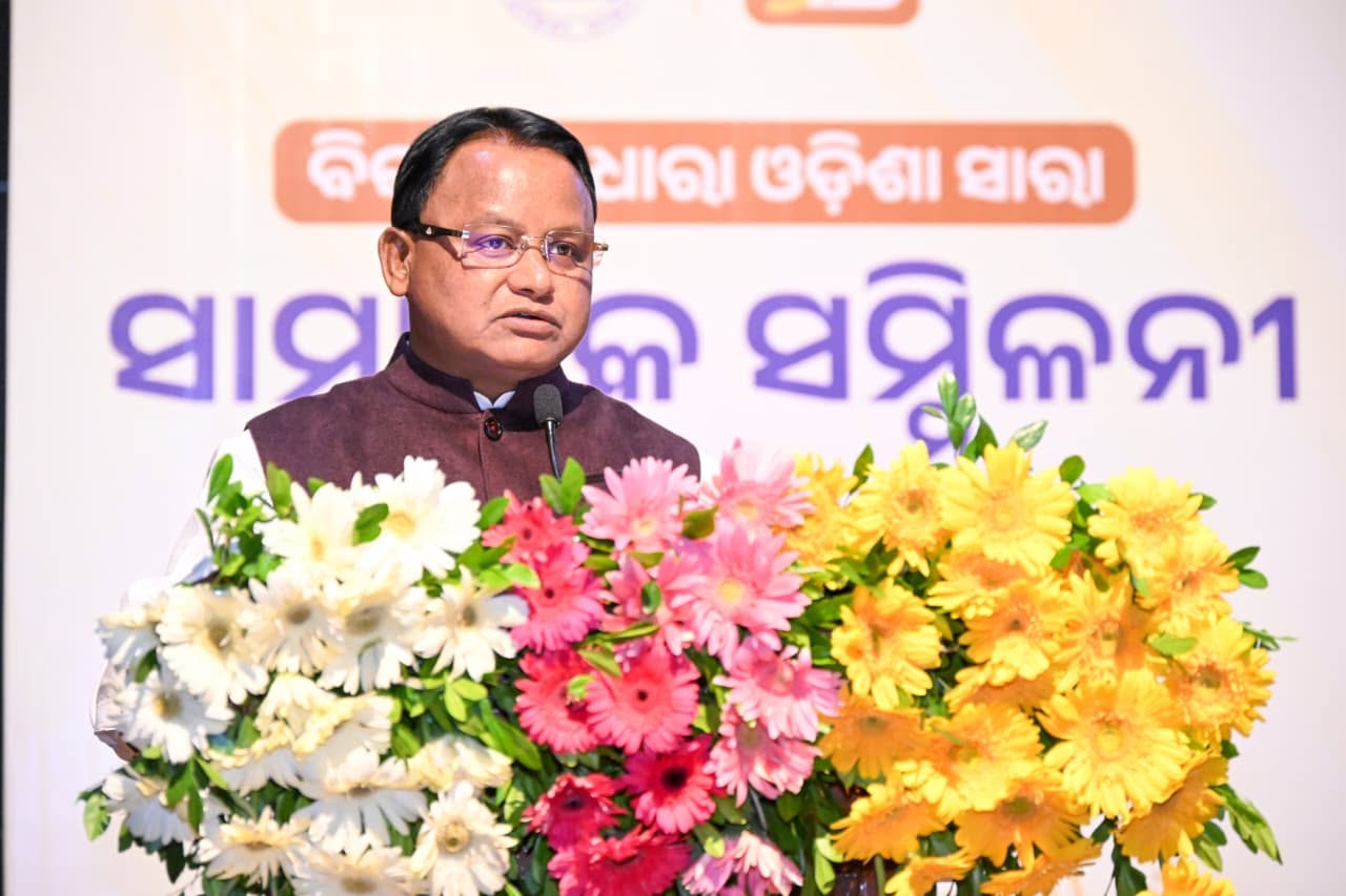 Chief Minister Shri Mohan Charan Majhi has joined the press conference organized on the occasion of two years of the people's government.
