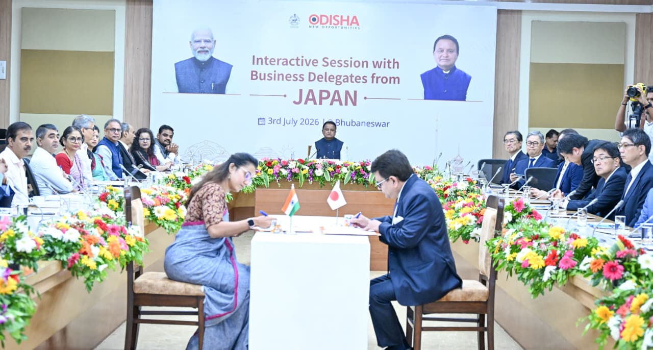 ମୁଖ୍ୟମନ୍ତ୍ରୀଙ୍କ ଉପସ୍ଥିତିରେ ଜାପାନୀ କମ୍ପାନୀଙ୍କ ସହ MoC