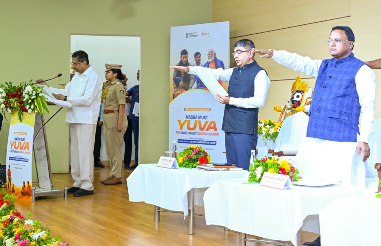 Drug-Free Youth - Developed India Mission Launched in Odisha