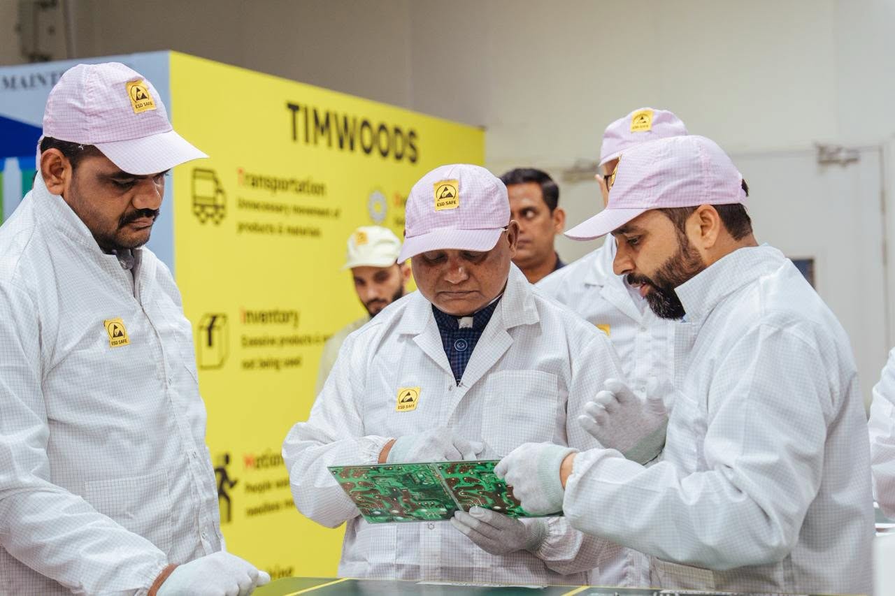 Chief Minister Shri Mohan Charan Majhi visited the Haier manufacturing facility in Noida