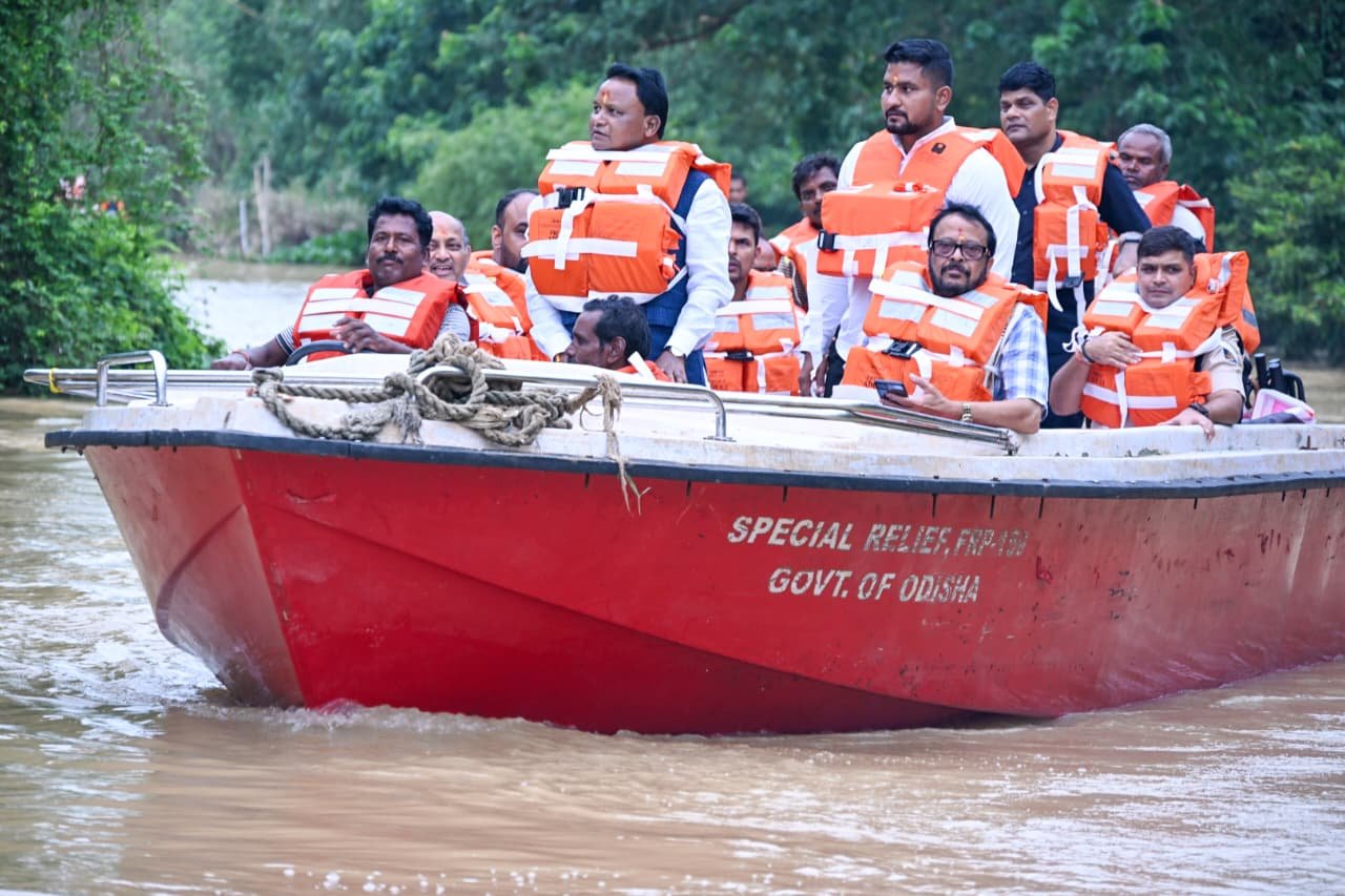 Chief Minister Visits Affected Areas of Shyamsundarpur Panchayat in Tihidi Block, Bhadrak, to Assess the Situation