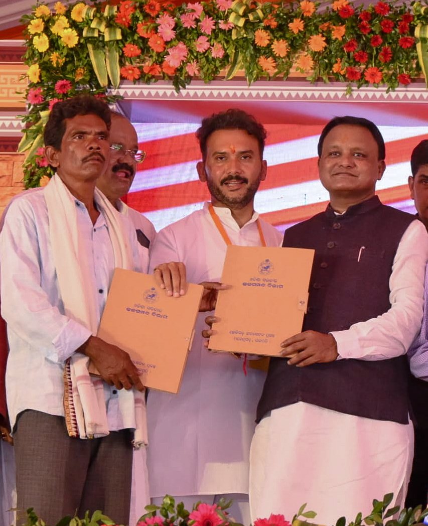 Special R&R Package Launched for Golabandha and Cheligada Project Displaced Families; Permanent Land Pattas Distributed to Beneficiaries