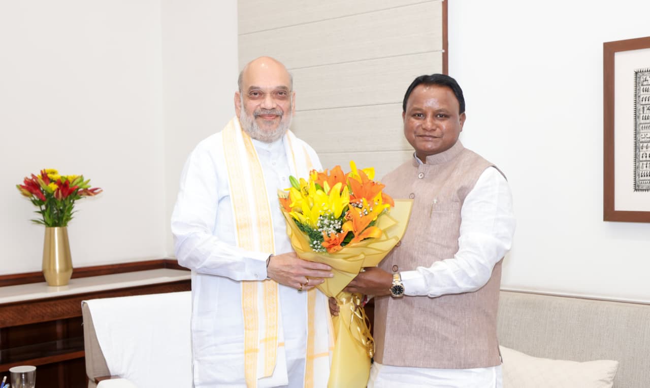 Chief Minister's courtesy call on Amit Shah in New Delhi