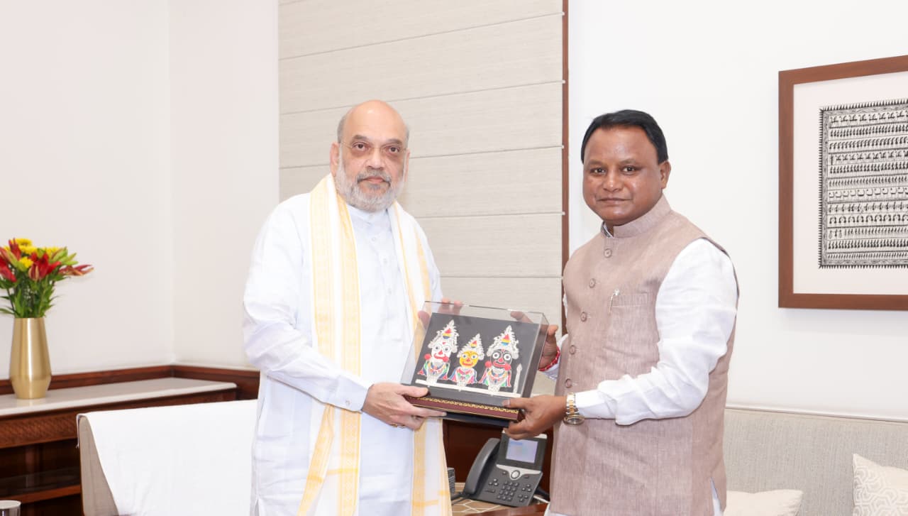 Chief Minister's courtesy call on Amit Shah in New Delhi