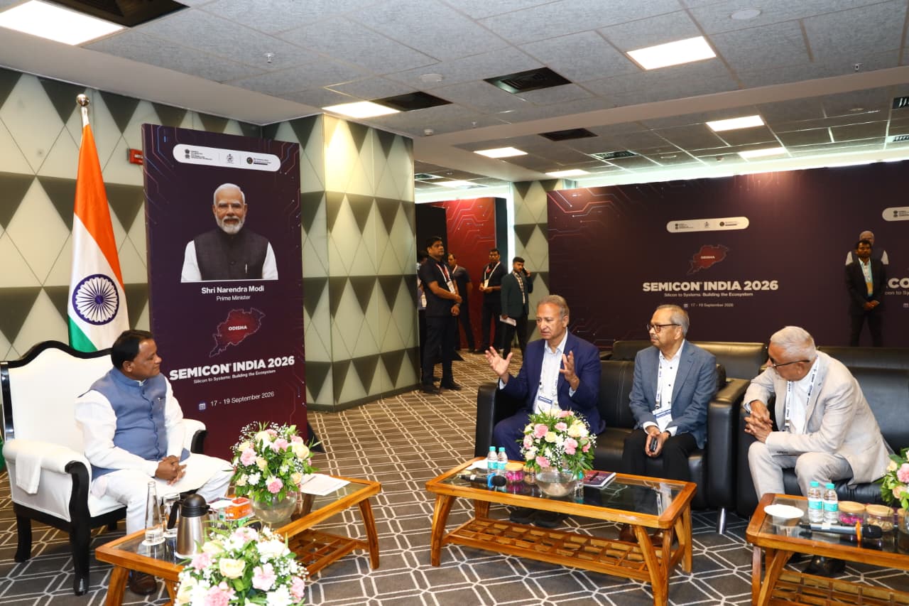 The Chief Minister has travelled to New Delhi to attend SEMICON India 2026.