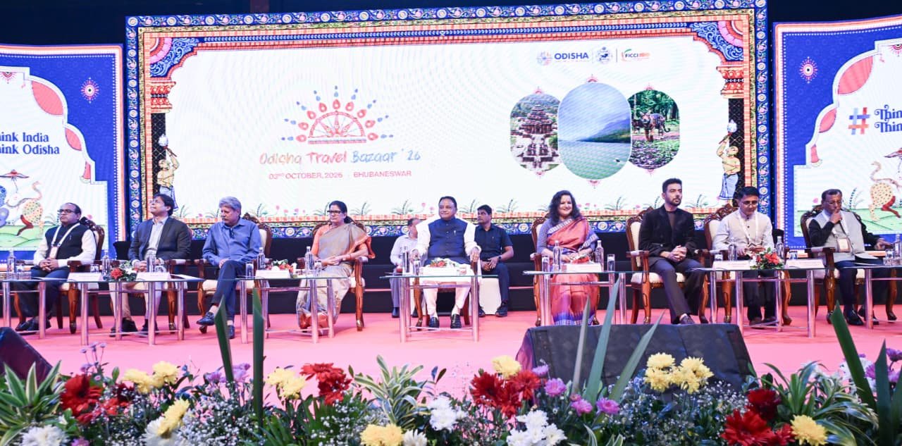ଭୁବନେଶ୍ୱରରେ ଓଡ଼ିଶା ଟ୍ରାଭେଲ୍ ବଜାରର ସପ୍ତମ ସଂସ୍କରଣ ଉଦ୍‌ଘାଟିତ, ପର୍ଯ୍ୟଟନ କ୍ଷେତ୍ରରେ ନିବେଶ ପାଇଁ ଜାତୀୟ ଓ ଅନ୍ତର୍ଜାତୀୟ ନିବେଶକଙ୍କୁ ମୁଖ୍ୟମନ୍ତ୍ରୀଙ୍କ ଆହ୍ୱାନ