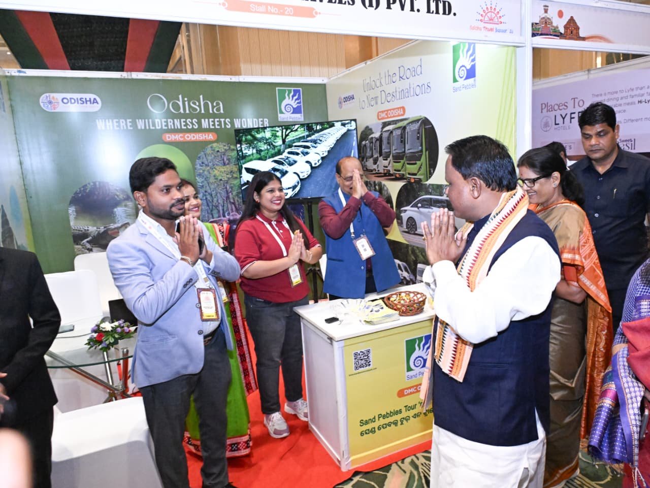 ସପ୍ତମ ‘ଓଡ଼ିଶା ଟ୍ରାଭେଲ ବଜାର’ରେ ମୁଖ୍ୟମନ୍ତ୍ରୀ; ପର୍ଯ୍ୟଟନ ପ୍ରଦର୍ଶନୀ ବୁଲି ଦେଖିଲେ