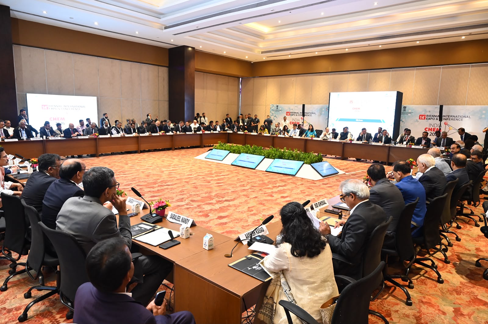 Chief Minister Mohan Charan Majhi Co-Chairs the Global CEOs Forum at India Chem 2026