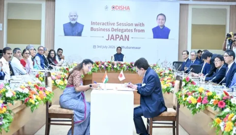 MoC with Japanese company in the presence of Chief Minister