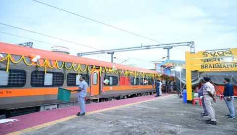 Berhampur-Surat Amrit Bharat Express launched