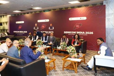 The Chief Minister has travelled to New Delhi to attend SEMICON India 2026.
