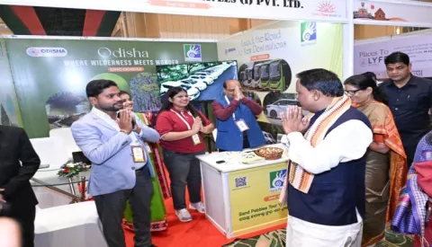 ସପ୍ତମ ‘ଓଡ଼ିଶା ଟ୍ରାଭେଲ ବଜାର’ରେ ମୁଖ୍ୟମନ୍ତ୍ରୀ; ପର୍ଯ୍ୟଟନ ପ୍ରଦର୍ଶନୀ ବୁଲି ଦେଖିଲେ