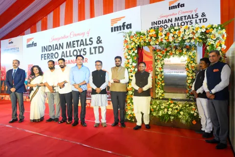 A New Boost to Industrialization in Kalinganagar: New Plants of Jindal Stainless and IMFA Inaugurated