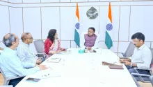Hon’ble Chief Minister Shri Mohan Charan Majhi reviewed the preparations for the celebration of two years of the Government at Lok Seva Bhawan.