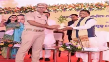 Hon'ble Chief Minister Shri Mohan Charan Majhi inaugurated a modern police station building at Talbonia, Puri and dedicated the police infrastructure built in various parts of the state to the people.