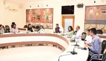 Hon'ble Chief Minister Shri Mohan Charan Majhi chaired the cabinet meeting at Lok Seva Bhavan.