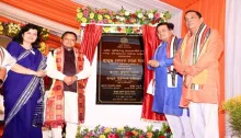 Hon'ble CM Shri Mohan Charan Majhi inaugurated the newly constructed road from Institute of Mathematics to Ekamra Kanan today
