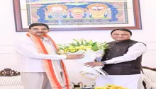 Hon'ble Chief Minister Shri Mohan Charan Majhi has extended his warmest greetings and best wishes to Hon'ble Governor of Odisha Dr. Haribabu Kambhampati on his birthday.