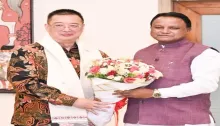 Hon’ble CM Shri Mohan Charan Majhi held a meeting with Singapore High Commissioner to India Mr Simon Wong at Lok Seva Bhawan today and discussed strengthening Odisha–Singapore collaboration across key sectors.