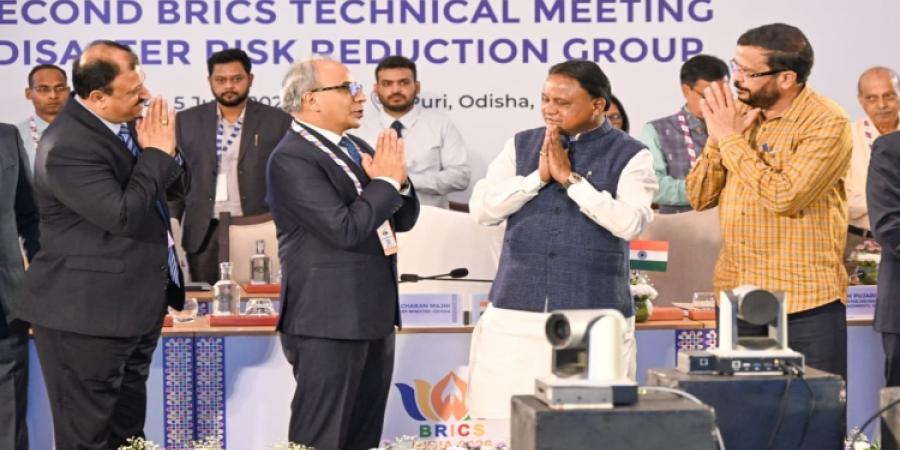 Hon'ble Chief Minister Shri Mohan Charan Majhi inaugurated the second technical meeting of BRICS Disaster Risk Reduction Working Group (DRRG) held in Puri.