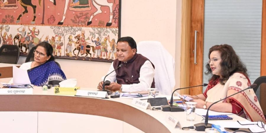 Hon’ble CM Shri Mohan Charan Majhi chaired the 42nd Cabinet Meeting.