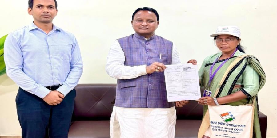 I have joined this great campaign by filling out the calculation form given by the Booth Level Officer (BLO) at my residence located in Raikala.