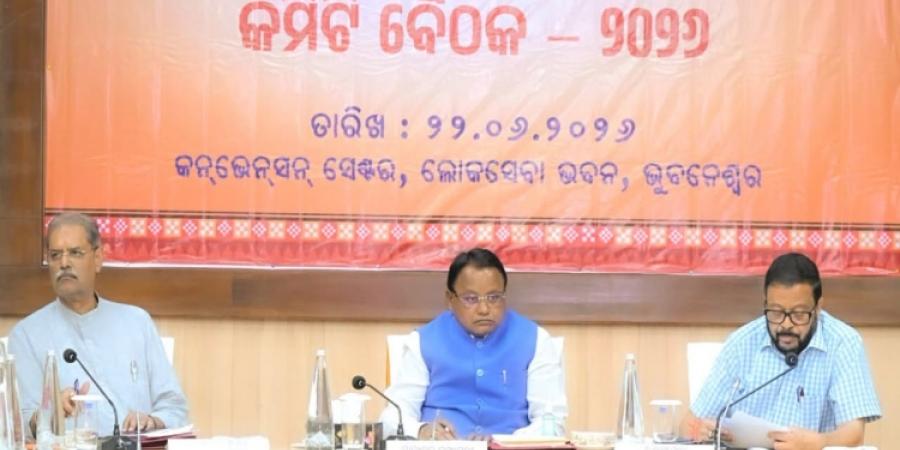 Hon’ble Chief Minister Shri Mohan Charan Majhi chaired the State-Level Natural Calamity Committee Meeting–2026 (SLNCC) and reiterated Odisha’s commitment to maintaining a robust and foolproof disaster management system.