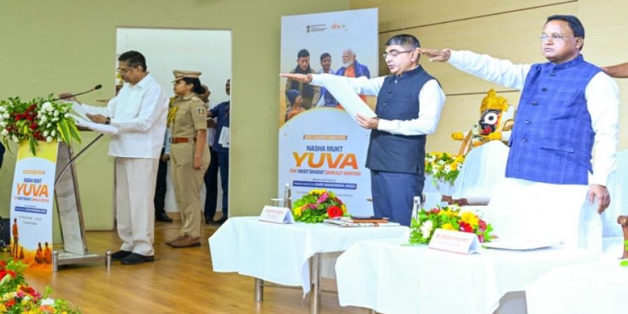 Drug-Free Youth - Developed India Mission Launched in Odisha