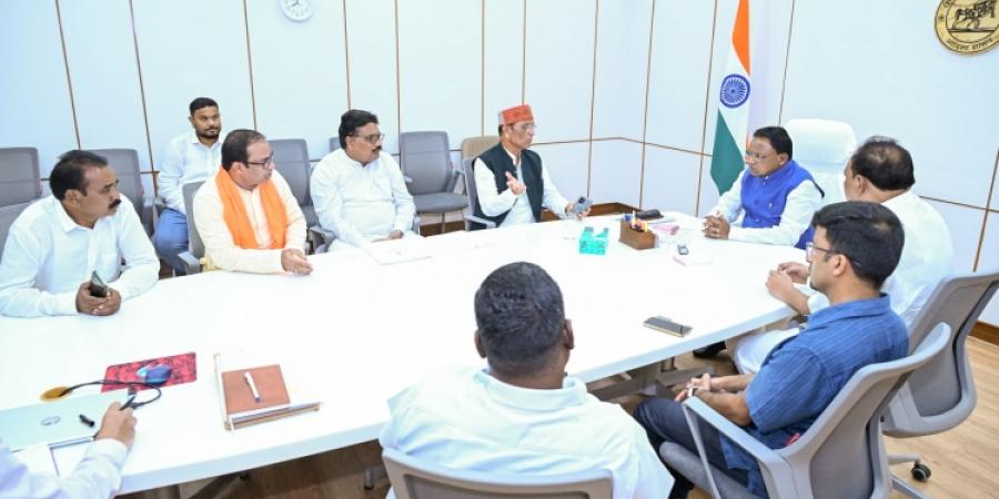 MP and MLAs Discuss Mayurbhanj’s Development Issues with Chief Minister