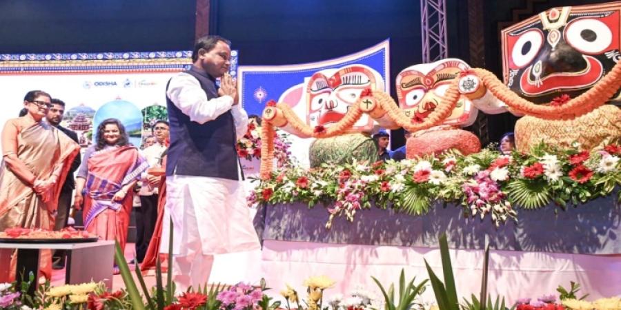 ଭୁବନେଶ୍ୱରରେ ଓଡ଼ିଶା ଟ୍ରାଭେଲ୍ ବଜାରର ସପ୍ତମ ସଂସ୍କରଣ ଉଦ୍‌ଘାଟିତ, ପର୍ଯ୍ୟଟନ କ୍ଷେତ୍ରରେ ନିବେଶ ପାଇଁ ଜାତୀୟ ଓ ଅନ୍ତର୍ଜାତୀୟ ନିବେଶକଙ୍କୁ ମୁଖ୍ୟମନ୍ତ୍ରୀଙ୍କ ଆହ୍ୱାନ